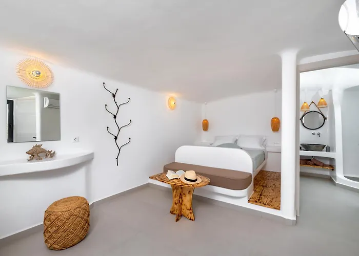 Santorini Cave Kontochori Feriehus *